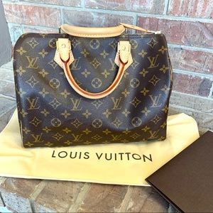 Louis Vuitton Monogram Speedy 30